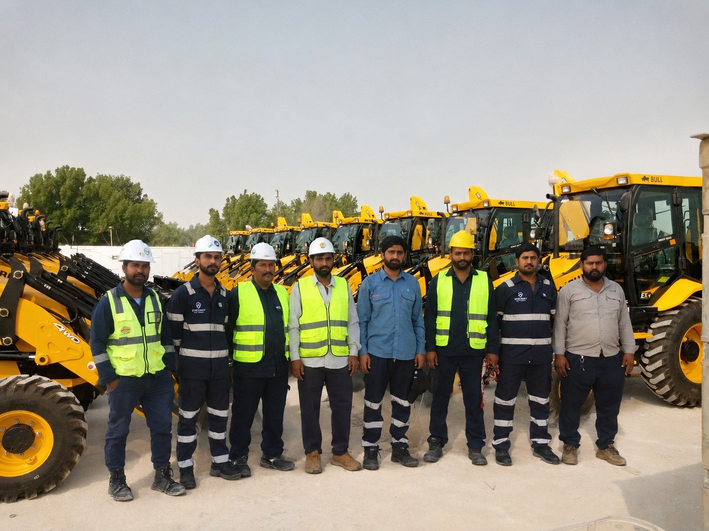 Industrial Team Working