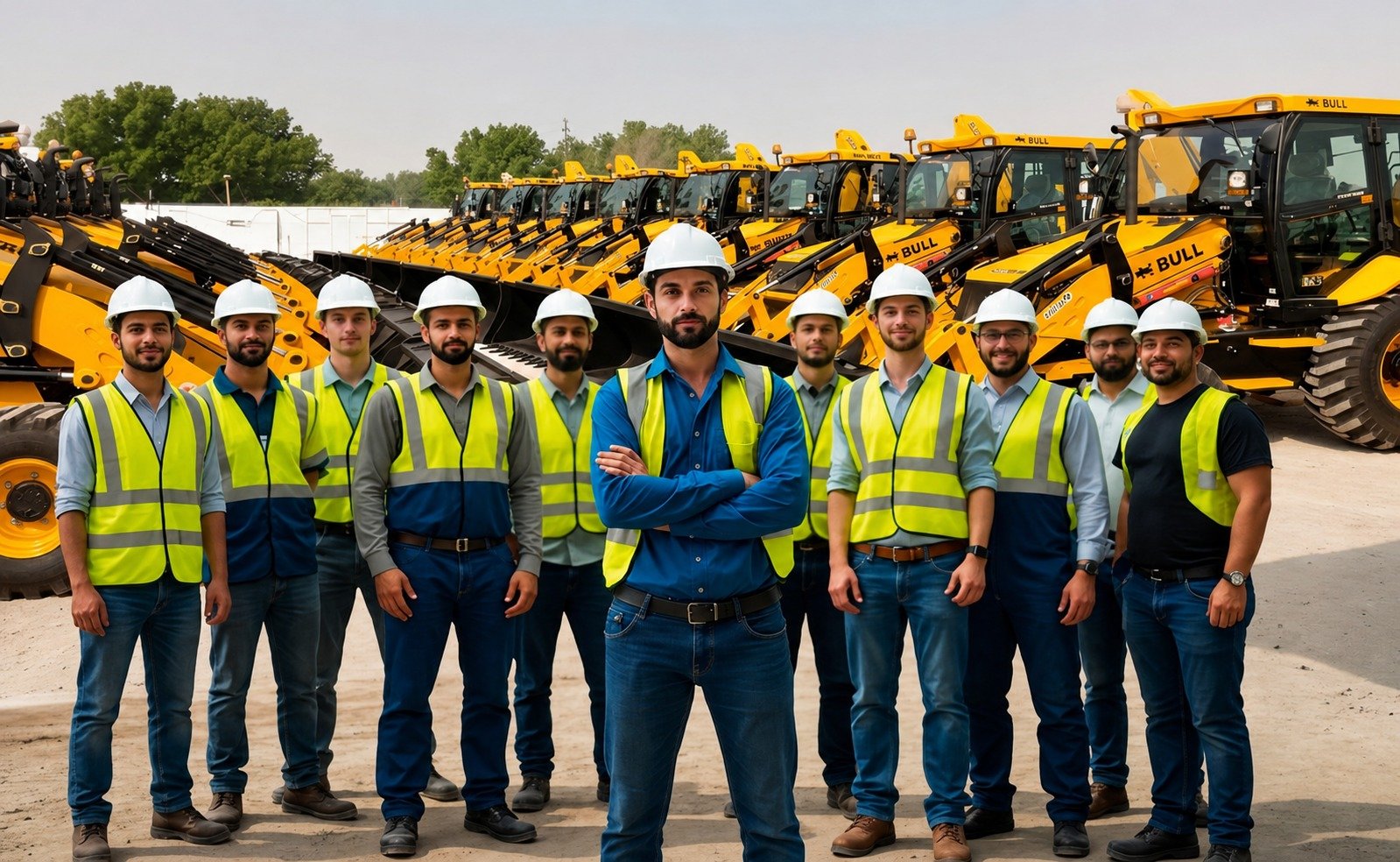 Engineers on Project Site